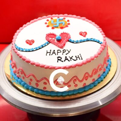 Rakhi Theme Cake - Order and Send Online In Delhi NCR and Gorakhpur – The  Cake King