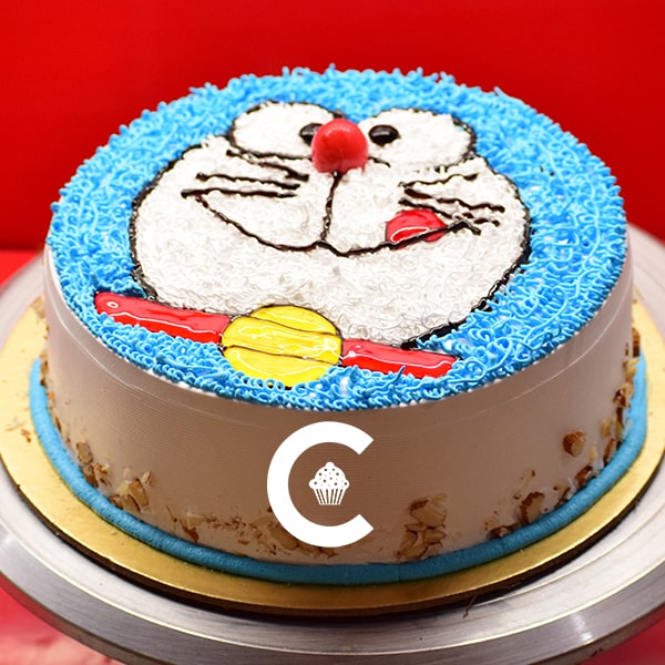 Doraemon Themed Cake – Brownie Point India